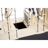 Bateau de pirates en bois pour enfant