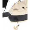 Bateau de pirates en bois pour enfant