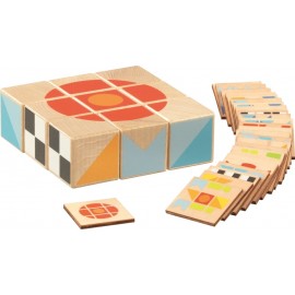 Puzzle en bois pour enfant - Kubus
