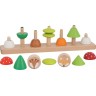 Jeu à empiler en bois pour enfant - Ma petite forêt