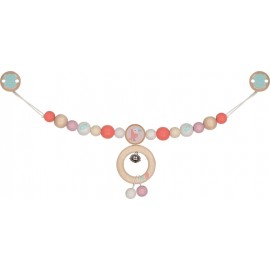 Chaine d'éveil décorative en bois pour bébé - Fraterculini