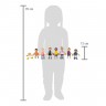 Figurine en bois pour enfant - Ma grande famille