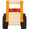 Véhicule pelleteuse en bois pour enfant