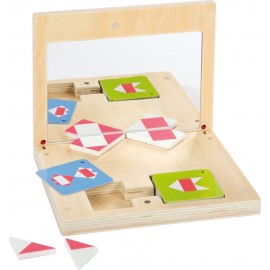 Jeu de symétrie en bois pour enfant - Miroir