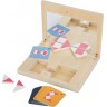 Jeu de symétrie en bois pour enfant - Miroir