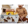Jeu à encastrer en bois pour enfant - Ma petite arche de Noé
