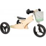 Tricycle et draisienne 2 en 1 en bois pour enfant - Plaisir nature