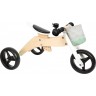 Tricycle et draisienne 2 en 1 en bois pour enfant - Plaisir nature