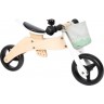 Tricycle et draisienne 2 en 1 en bois pour enfant - Plaisir nature