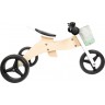 Tricycle et draisienne 2 en 1 en bois pour enfant - Plaisir nature