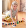 Circuit de domino 490 pièces en bois