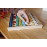 Jeu de table d'addition en bois pour enfant