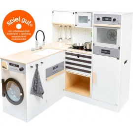 Grande cuisine en bois modulable pour enfant