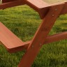 Table de pique-nique en bois avec sable et eau pour enfant Table de pique-nique en bois avec sable et eau pour enfant