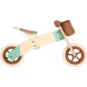 Tricycle et draisienne 2 en 1 en bois pour enfant - Pistache caramel