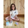 Caisse enregistreuse en bois pour enfant - À la caisse