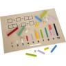 Coffret mathématiques en Bois Réglettes cuisenaire et opérations pour Enfant