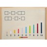 Coffret mathématiques en Bois Réglettes cuisenaire et opérations pour Enfant