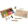 Coffret mathématiques en Bois Réglettes cuisenaire et opérations pour Enfant