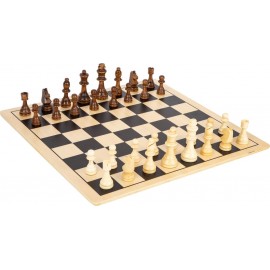 Jeux d'échecs et de dames XXL en Bois pour Enfant