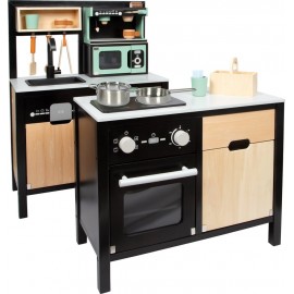 Cuisine modulaire en Bois Style industriel pour Enfant