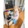 Cuisine modulaire en Bois Style industriel pour Enfant