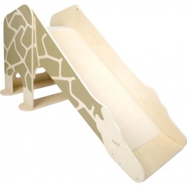 Toboggan d'intérieur en Bois Girafe pour Enfant