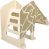 Toboggan d'intérieur en Bois Girafe pour Enfant
