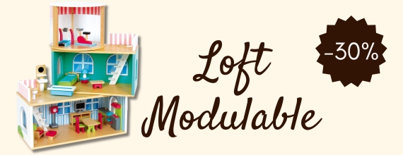 Maison de poupée - Loft modulable