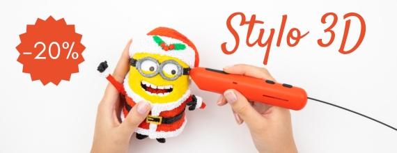 Découvrez notre pack exclusif de stylo 3D